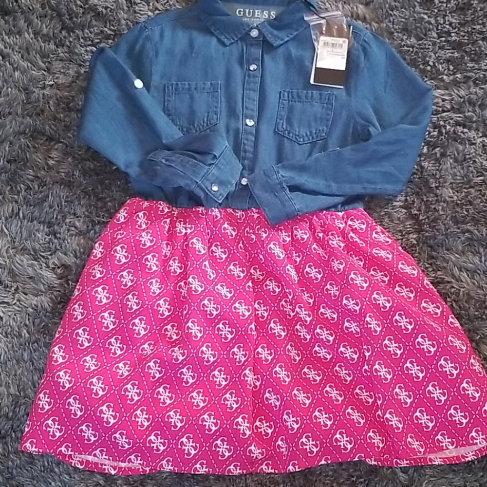 GUESS DRESS LONG SLEEVES